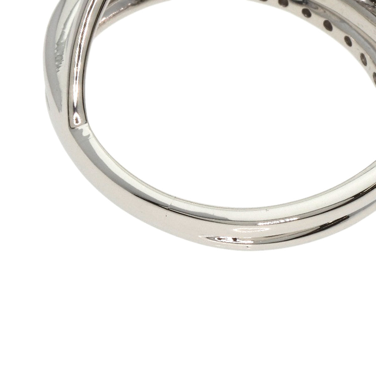 0.413ct Yellow diamond Ring Platinum PT900  11.46g　Ladies