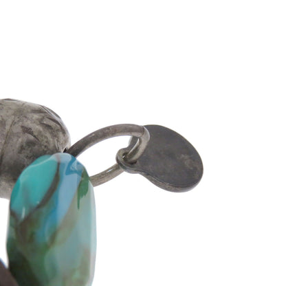 Turquoise Bracelet 2-piece set Necklace Metal 164.7g　Ladies