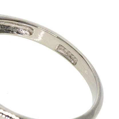 Akoya Pearl Pearl Diamond Earring and Ring 3-piece set Necklace Silver  37.6g　Ladies