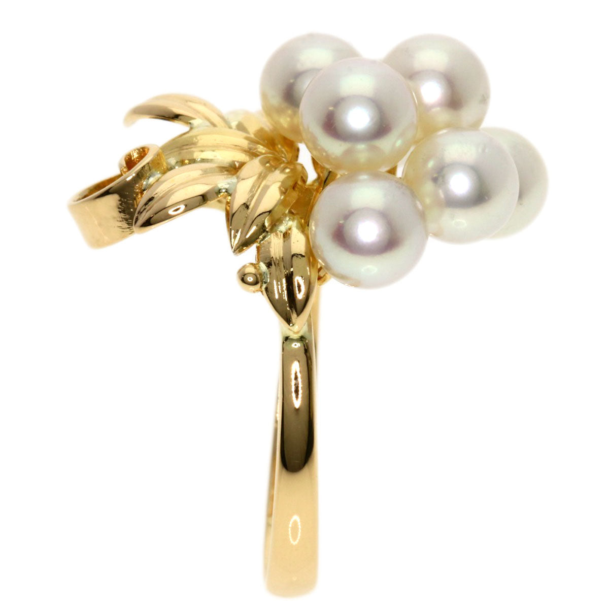 Akoya pearl Pearl Ring K18 Pink Gold  4.9g　Ladies