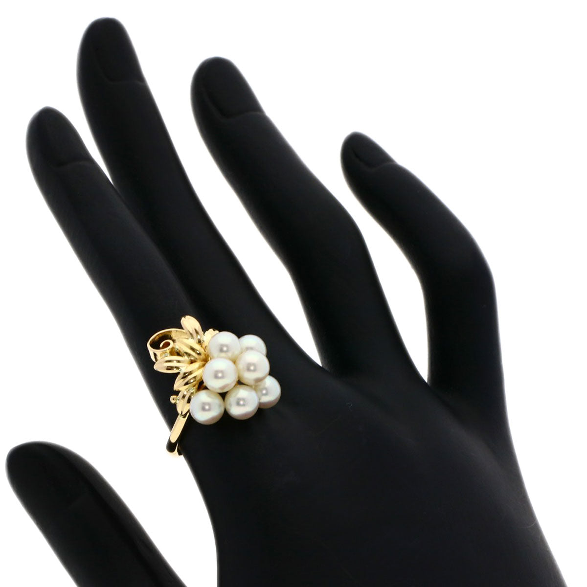 Akoya pearl Pearl Ring K18 Pink Gold  4.9g　Ladies