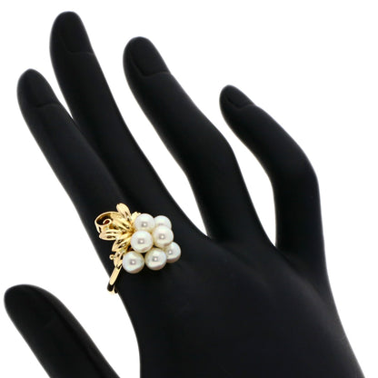 Akoya pearl Pearl Ring K18 Pink Gold  4.9g　Ladies