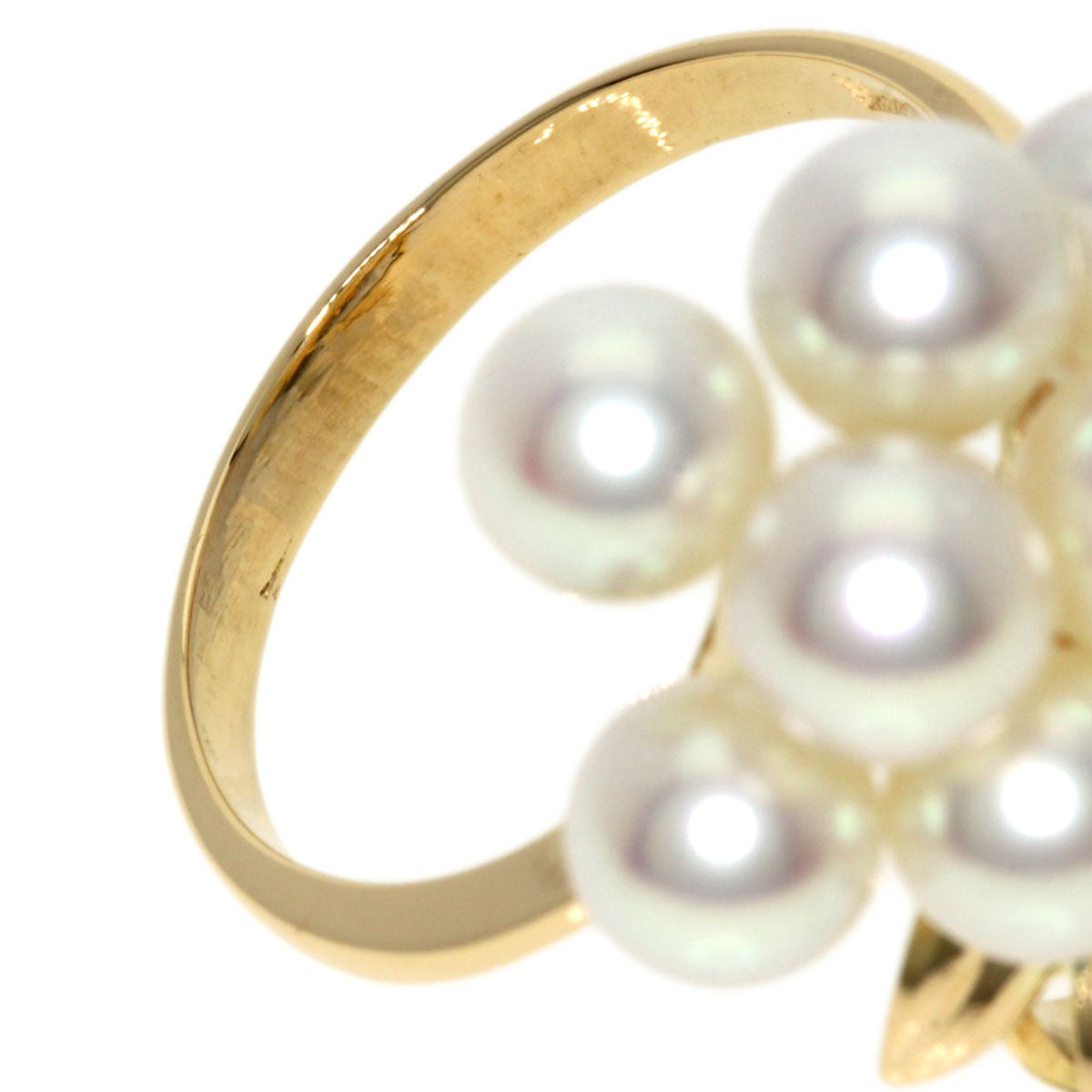 Akoya pearl Pearl Ring K18 Pink Gold  4.9g　Ladies