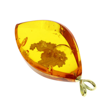 Amber Amber Pendant top 18K  11.7g　Ladies