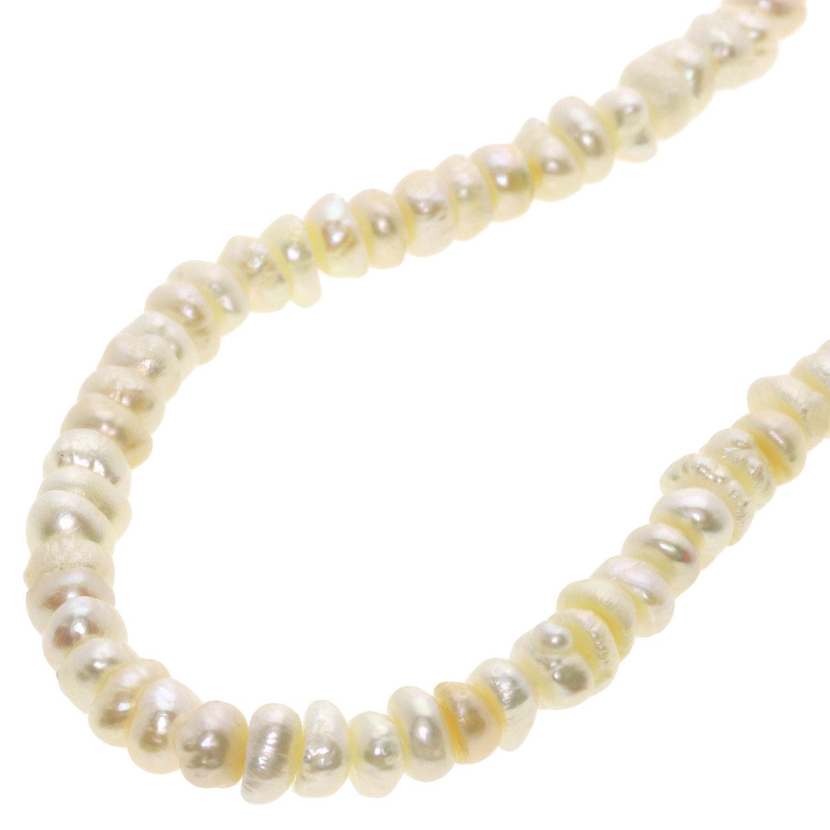 Freshwater Pearl Pearl Necklace Stainless Steel 22.4g　Ladies