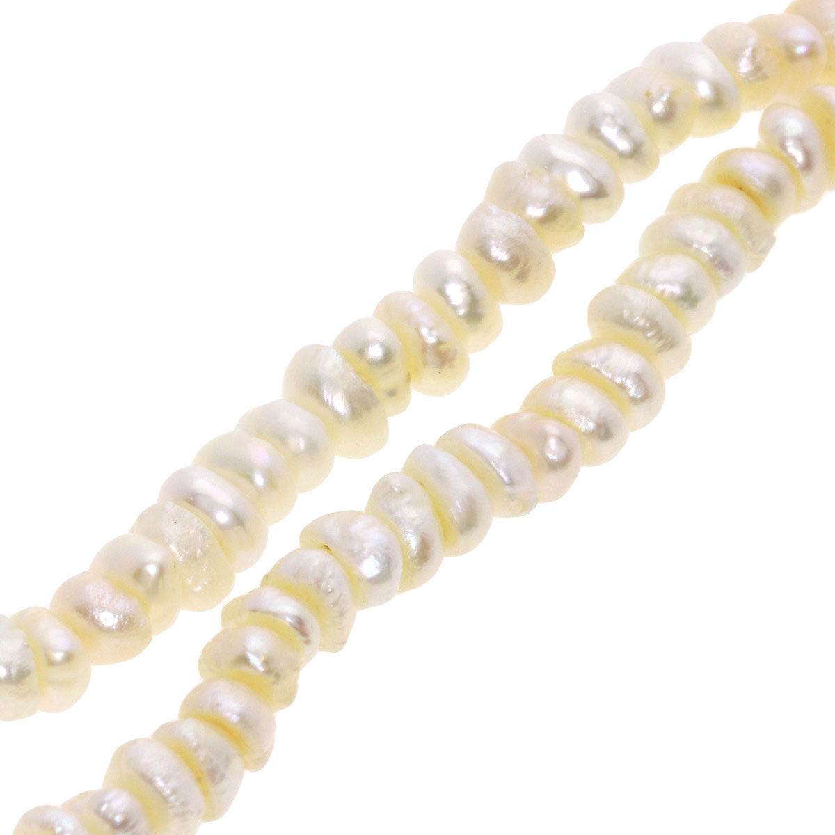 Freshwater Pearl Pearl Necklace Stainless Steel 22.4g　Ladies