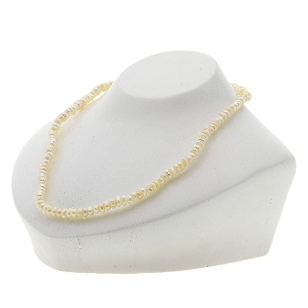 Freshwater Pearl Pearl Necklace Stainless Steel 22.4g　Ladies