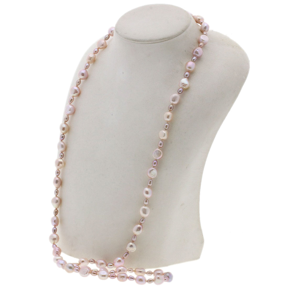 Tamsui Pearl Pearl 3-piece set Necklace Metal 74.5g　Ladies