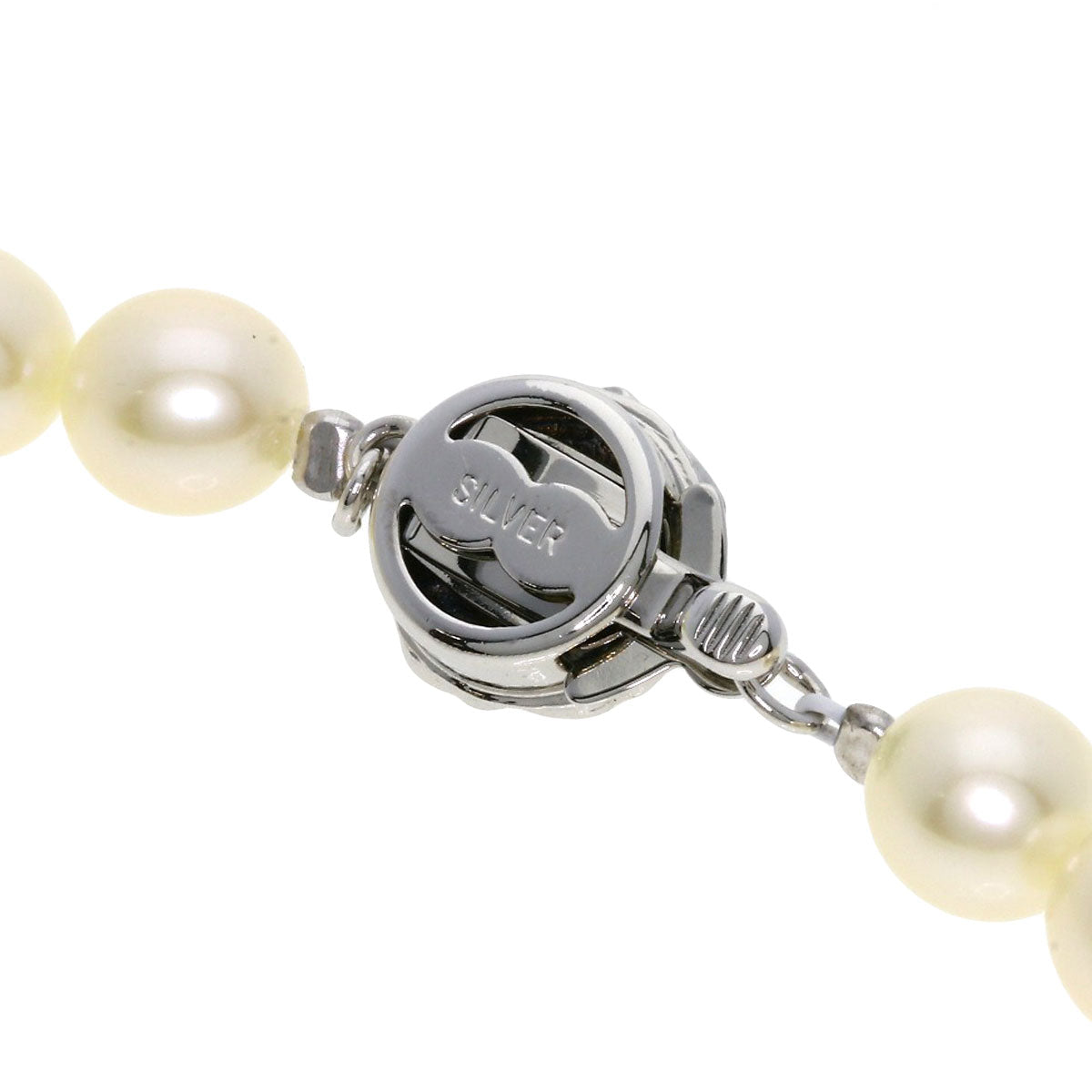 Tamsui Pearl Pearl 3-piece set Necklace Metal 74.5g　Ladies
