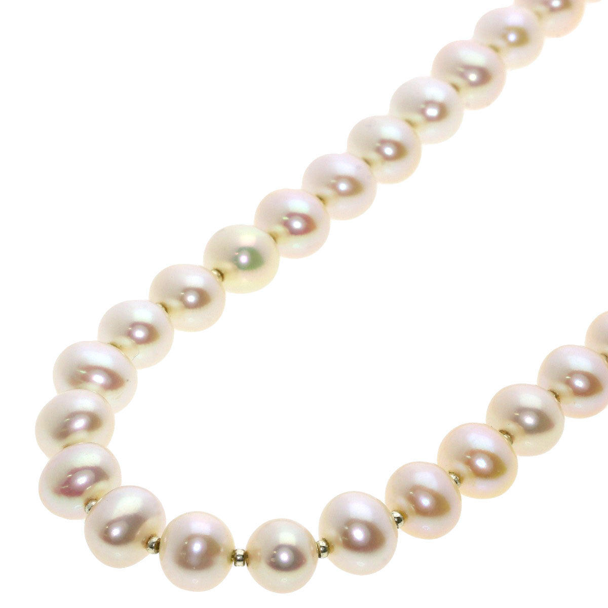 Tamsui Pearl Pearl 3-piece set Necklace Metal 74.5g　Ladies