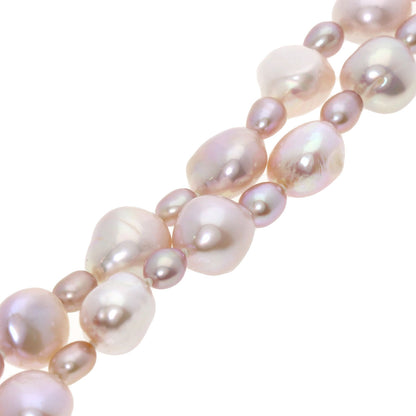 Tamsui Pearl Pearl 3-piece set Necklace Metal 74.5g　Ladies