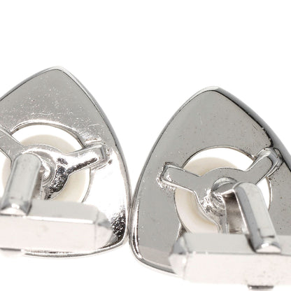 TASAKI Akoya pearl Pearl cuffs Silver mens [Used]