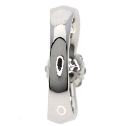 0.28ct Diamond Black　Diamond Ring K18 White Gold  6.72g　Ladies