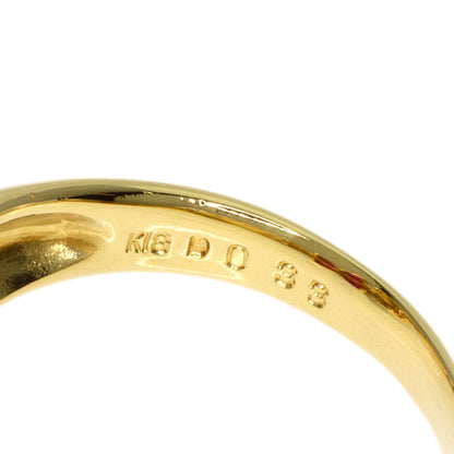 0.55ct Ruby Diamond Ring K18 Yellow Gold  3.9g　Ladies