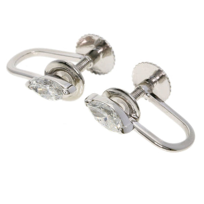 Diamond Earring Platinum PT900  2.4g　Ladies