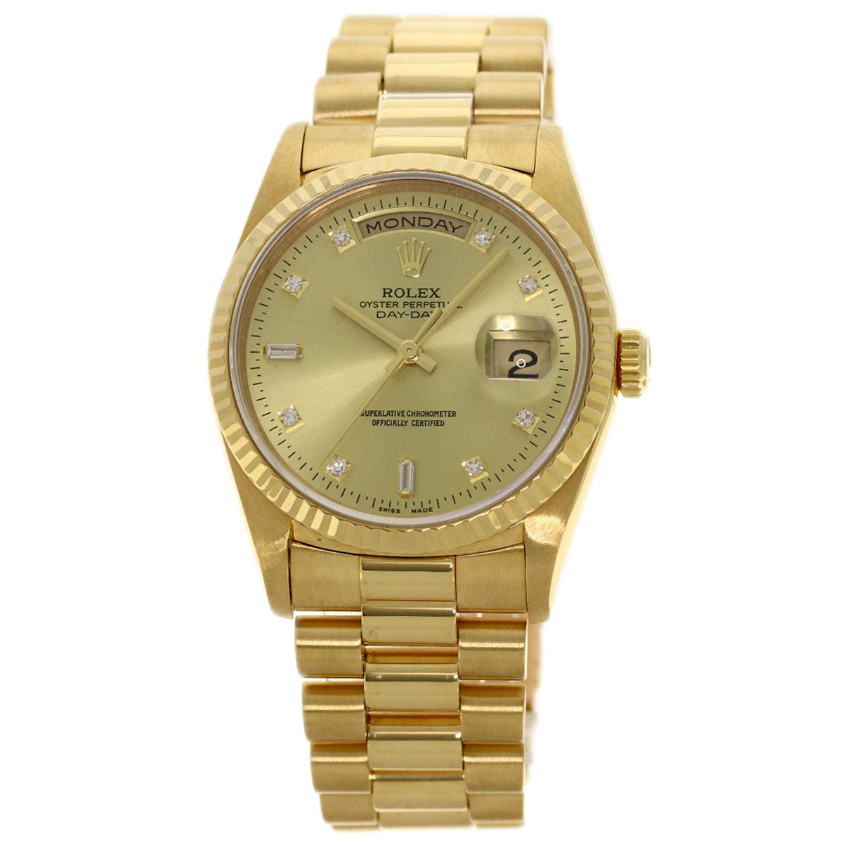 ROLEX Day date Watches 18238A K18 Yellow Gold/18K Yellow Gold mens