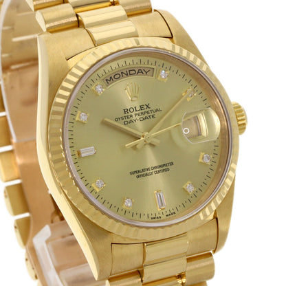 ROLEX Day date Watches 18238A K18 Yellow Gold/18K Yellow Gold mens