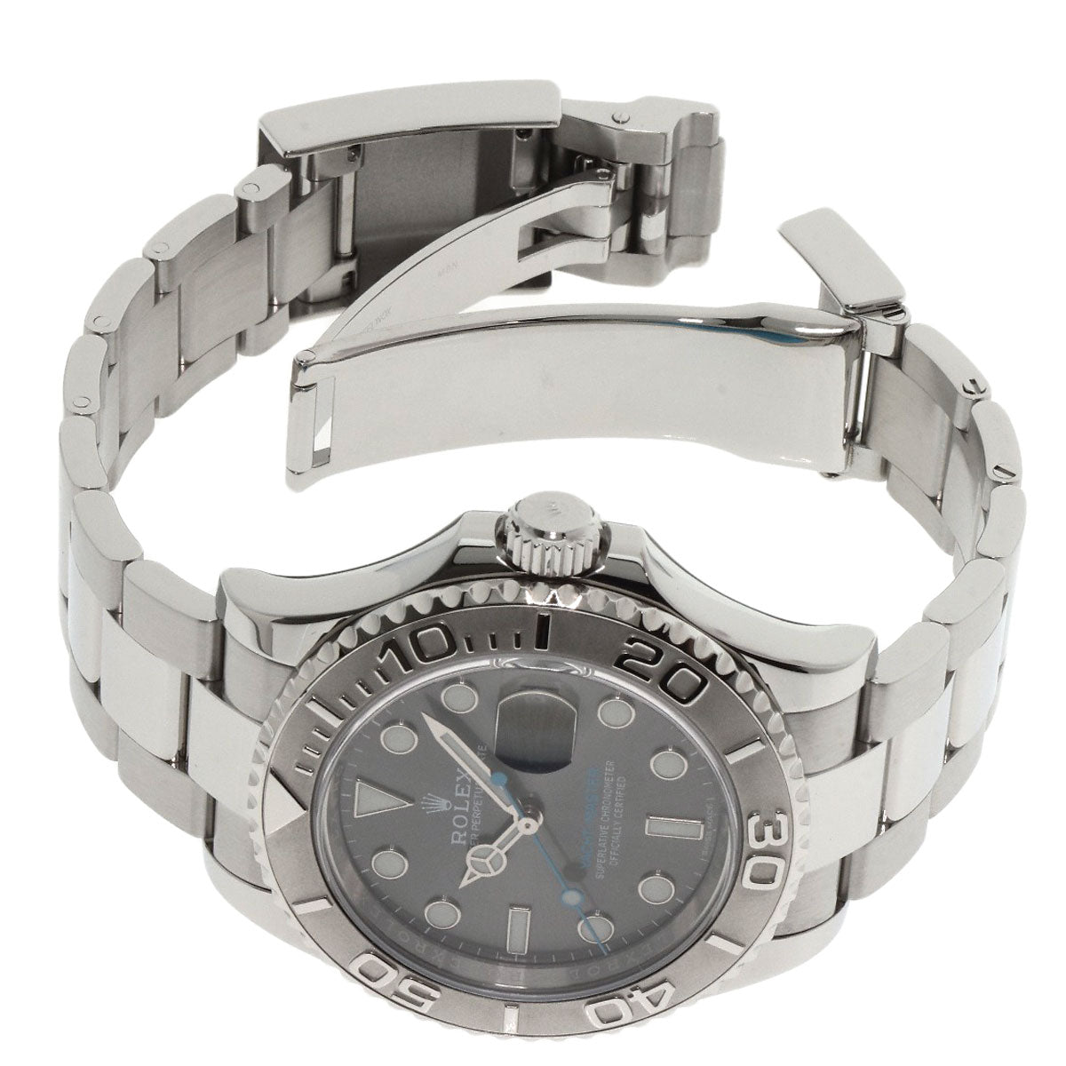 ROLEX Yacht-Master 40 Dark Rhodium Watches 116622 Stainless Steel/Stainless Steel mens