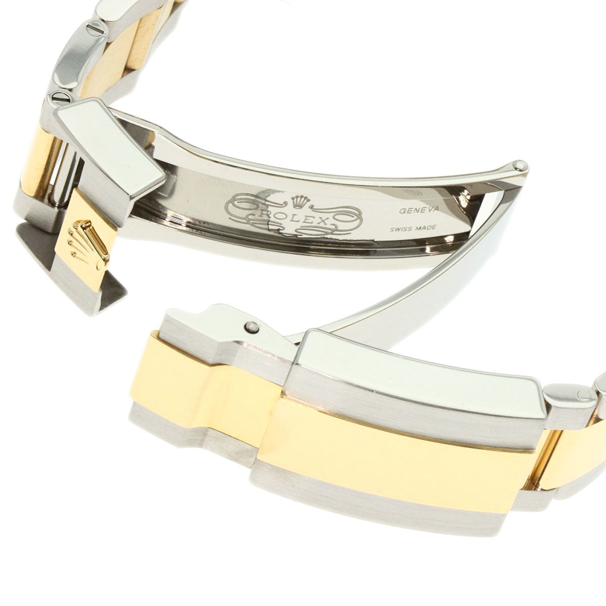 ROLEX Cosmograph Daytona 8P Diamond Watches 116523NG Stainless Steel/SSxK18YG mens