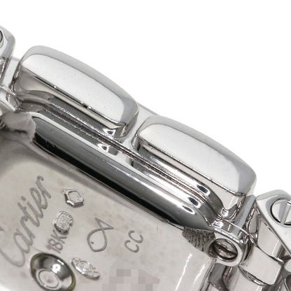 CARTIER PANTHERE Mini Ribbon Diamond Watches WG3002T8 K18 White Gold/K18 White Gold Ladies