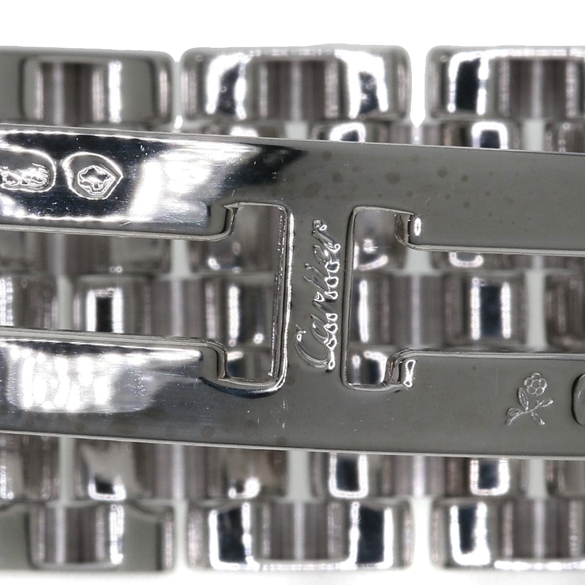 CARTIER PANTHERE Mini Ribbon Diamond Watches WG3002T8 K18 White Gold/K18 White Gold Ladies