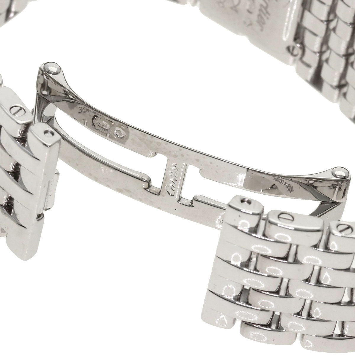 CARTIER PANTHERE Mini Ribbon Diamond Watches WG3002T8 K18 White Gold/K18 White Gold Ladies