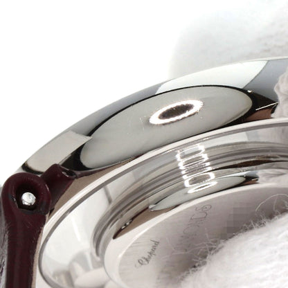 Chopard Happy diamond icon Watches 209415-1001 K18 White Gold/Leather Ladies