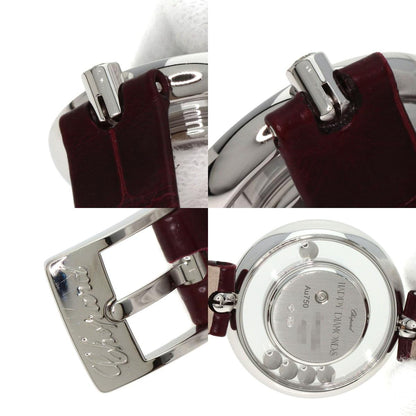 Chopard Happy diamond icon Watches 209415-1001 K18 White Gold/Leather Ladies