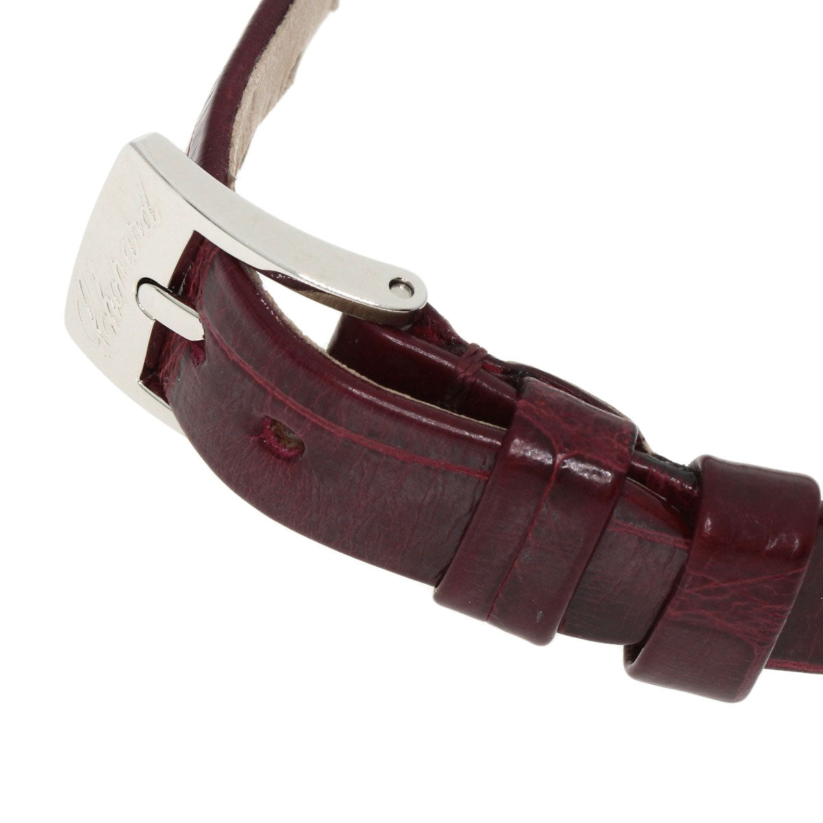 Chopard Happy diamond icon Watches 209415-1001 K18 White Gold/Leather Ladies