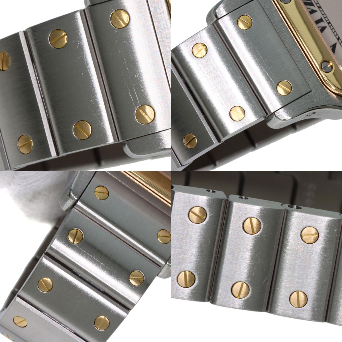 CARTIER Santosgalbe SM Watches W20012C4 Stainless Steel/Stainless Steel Ladies