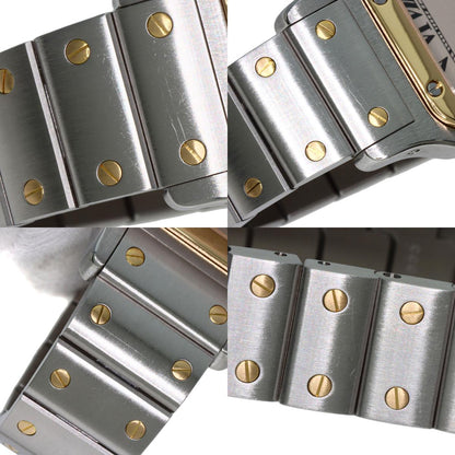 CARTIER Santosgalbe SM Watches W20012C4 Stainless Steel/Stainless Steel Ladies