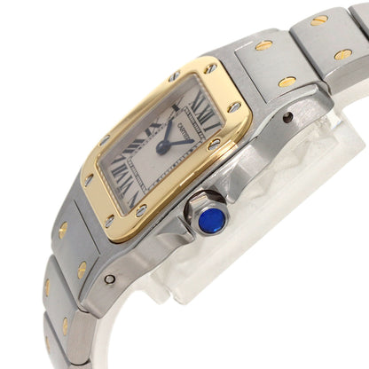 CARTIER Santosgalbe SM Watches W20012C4 Stainless Steel/Stainless Steel Ladies