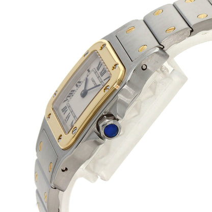 CARTIER Santosgalbe SM Watches W20012C4 Stainless Steel/Stainless Steel Ladies