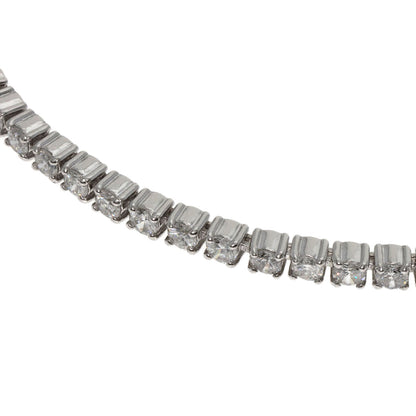 5.05ct Diamond Bracelet Platinum PT900  19.1g　Ladies