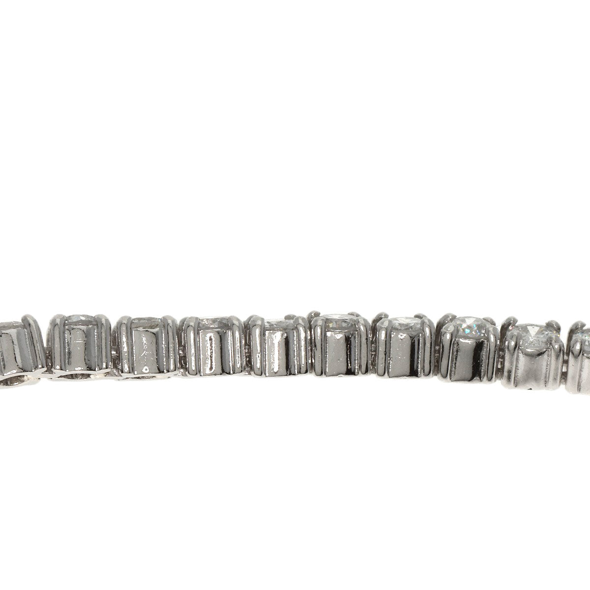 5.05ct Diamond Bracelet Platinum PT900  19.1g　Ladies