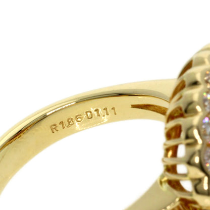 1.86ct Ruby Diamond Ring K18 Yellow Gold 6.9g　Ladies