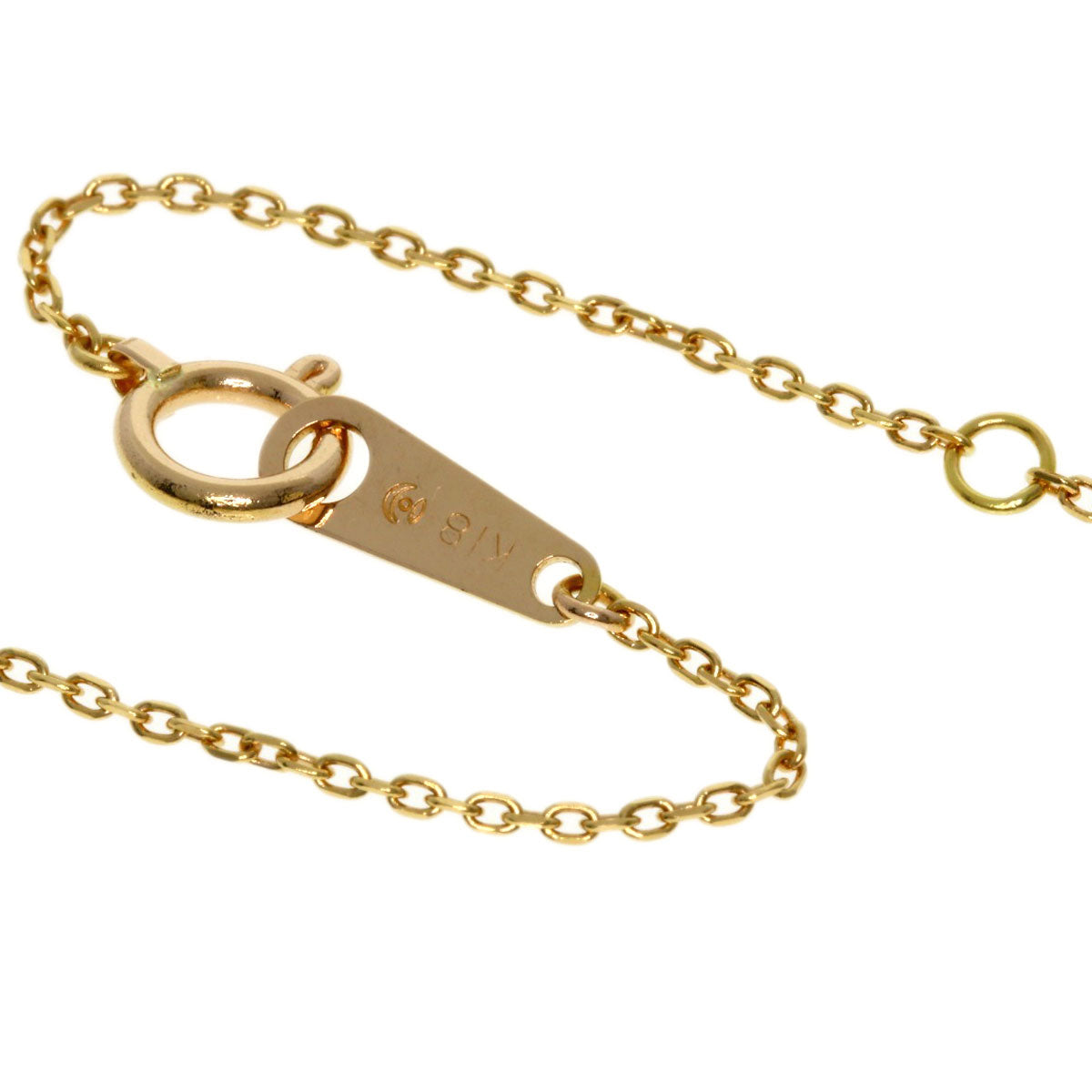 TASAKI Diamond Necklace K18 Pink Gold Ladies [Used]