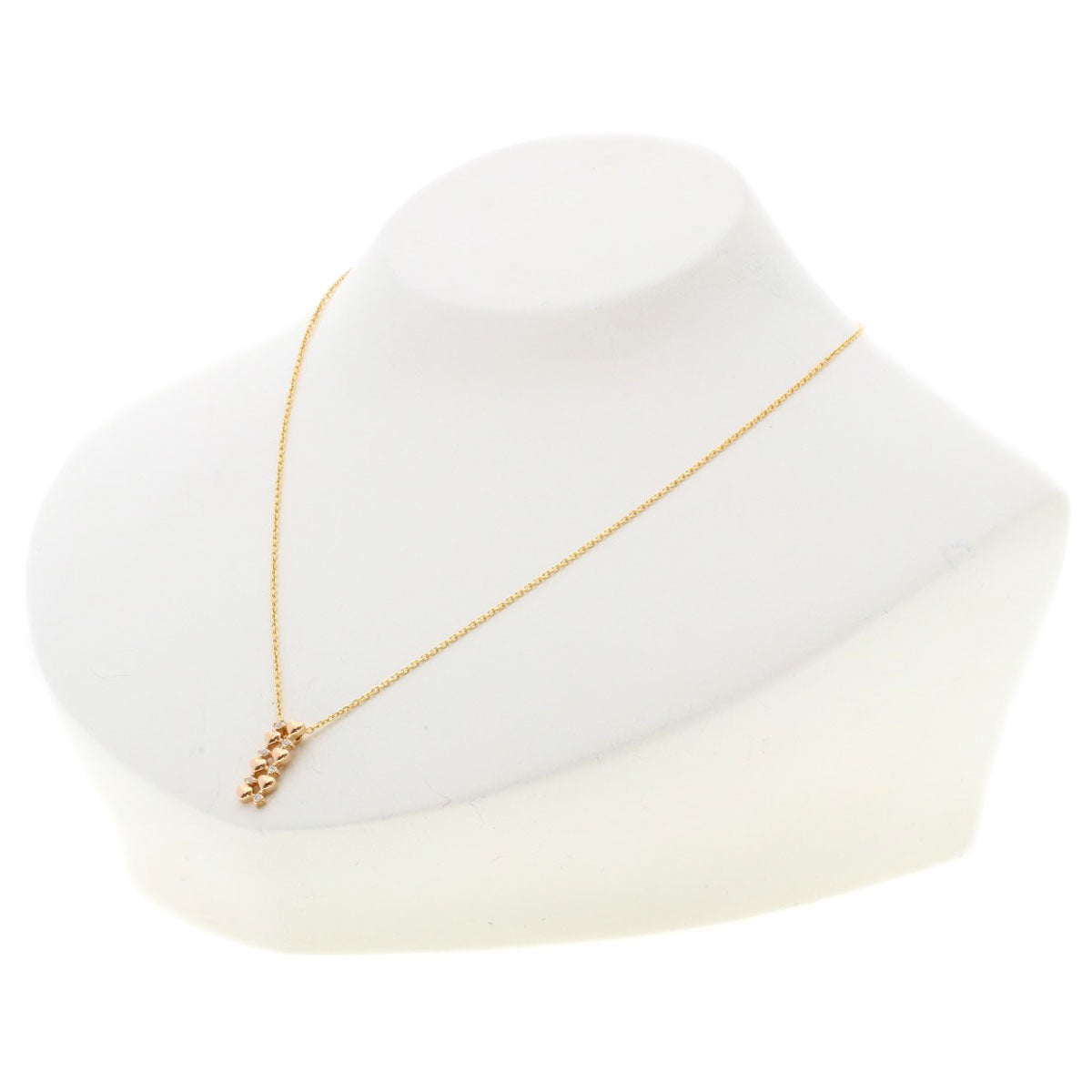 TASAKI Diamond Necklace K18 Pink Gold Ladies [Used]