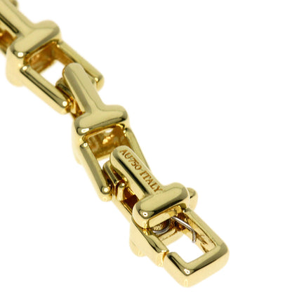 TIFFANY&Co.   Bracelet T Narrow Chain K18 Yellow Gold Ladies