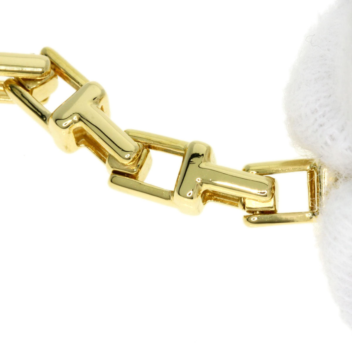 TIFFANY&Co.   Bracelet T Narrow Chain K18 Yellow Gold Ladies