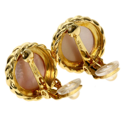 TASAKI   Earring Mabe Pearl Pearl K18 Yellow Gold Ladies