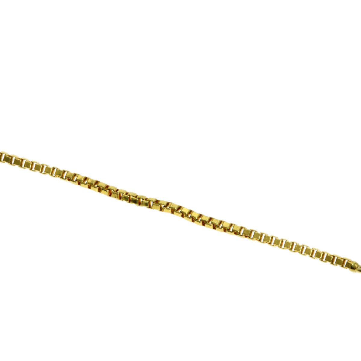 CELINE   Necklace Logo motif Ruby K18 Yellow Gold Ladies