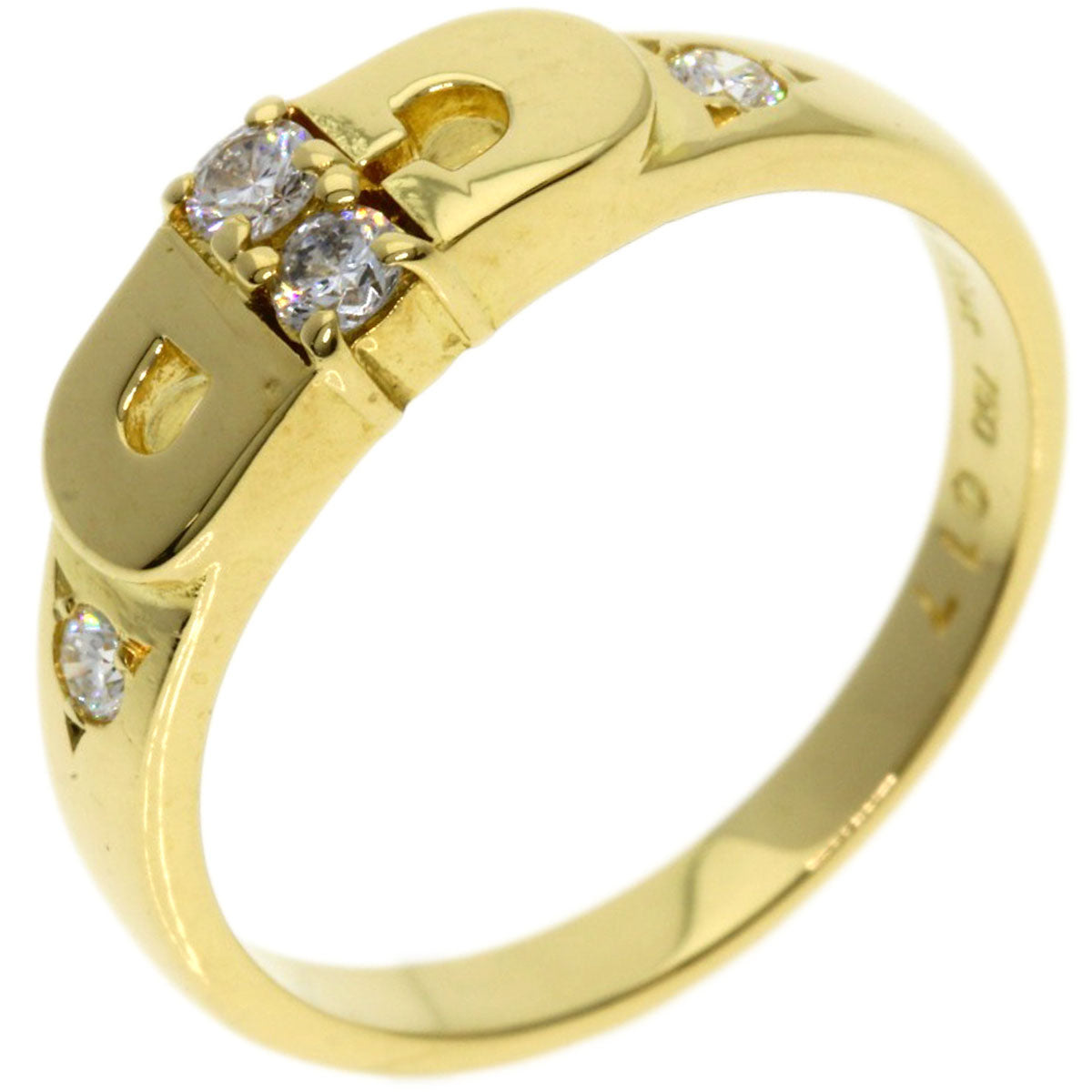 CHRISTIAN DIOR   Ring Diamond K18 Yellow Gold Ladies