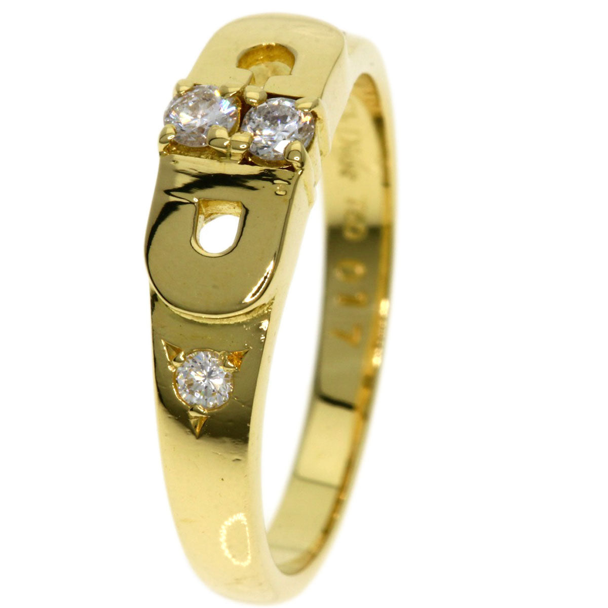 CHRISTIAN DIOR   Ring Diamond K18 Yellow Gold Ladies