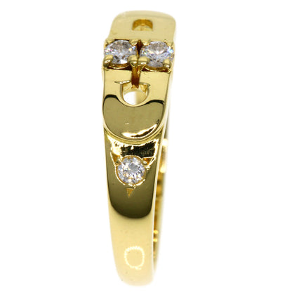 CHRISTIAN DIOR   Ring Diamond K18 Yellow Gold Ladies