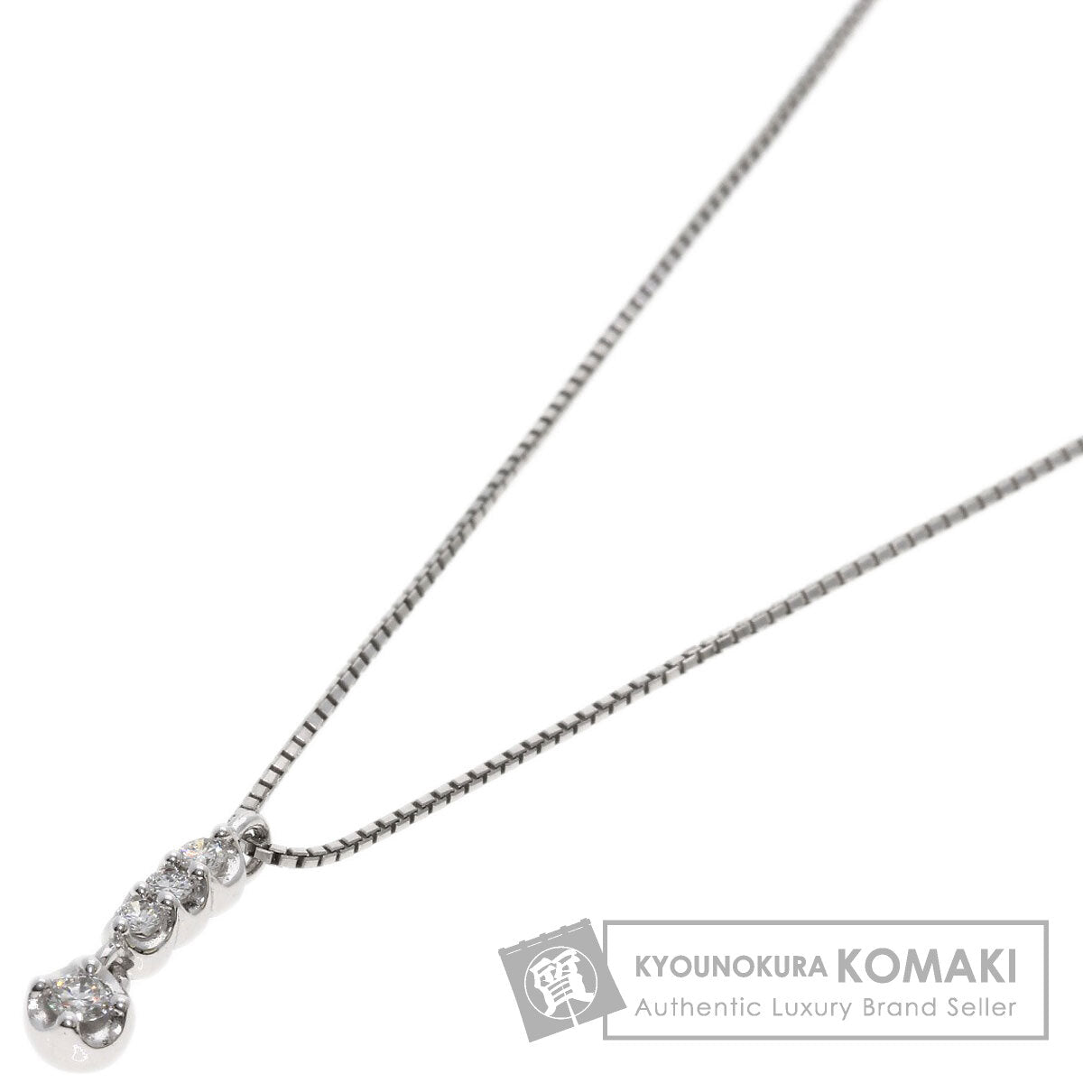 TASAKI   Necklace Diamond K14 White Gold Ladies