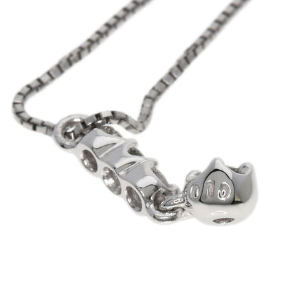 TASAKI Diamond Necklace K14 White Gold Ladies [Used]