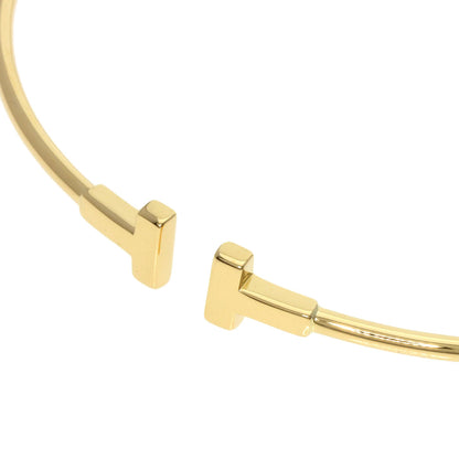 TIFFANY&Co.   Bracelet T Narrow Wire Large Model K18 Yellow Gold Ladies