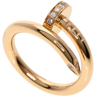 CARTIER   Ring Juste un Cle Diamond #47 K18 Pink Gold Ladies