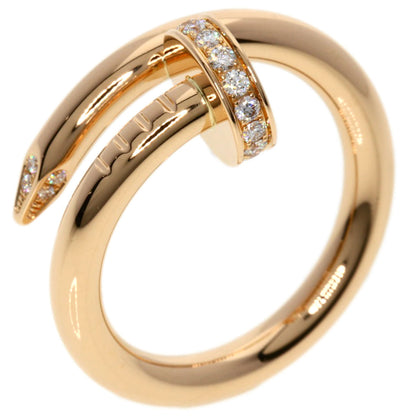 CARTIER   Ring Juste un Cle Diamond #47 K18 Pink Gold Ladies